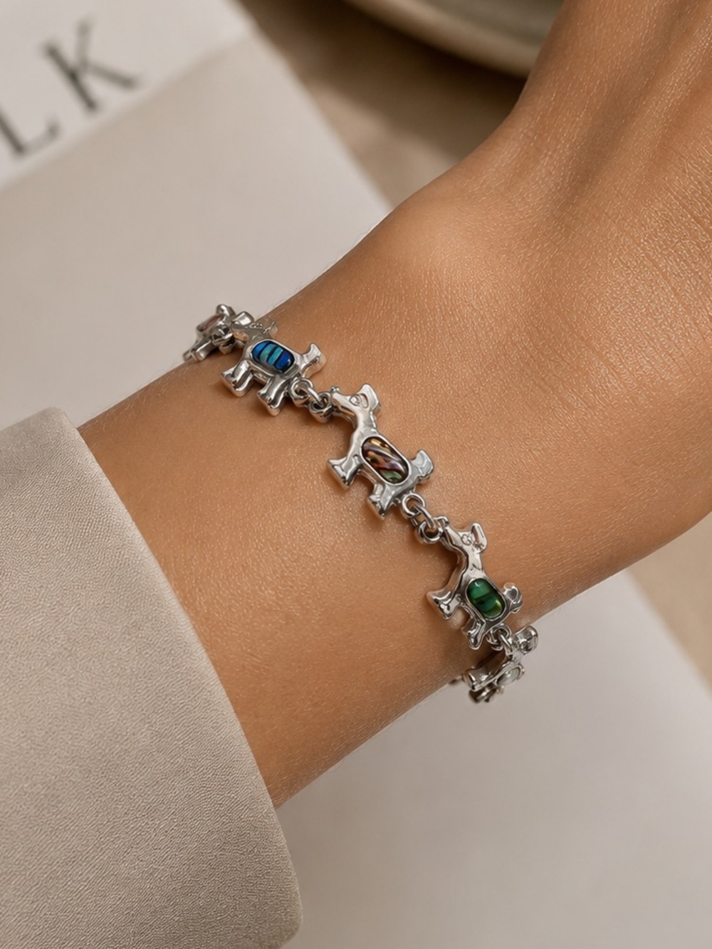 Vintage Dog Bracelet